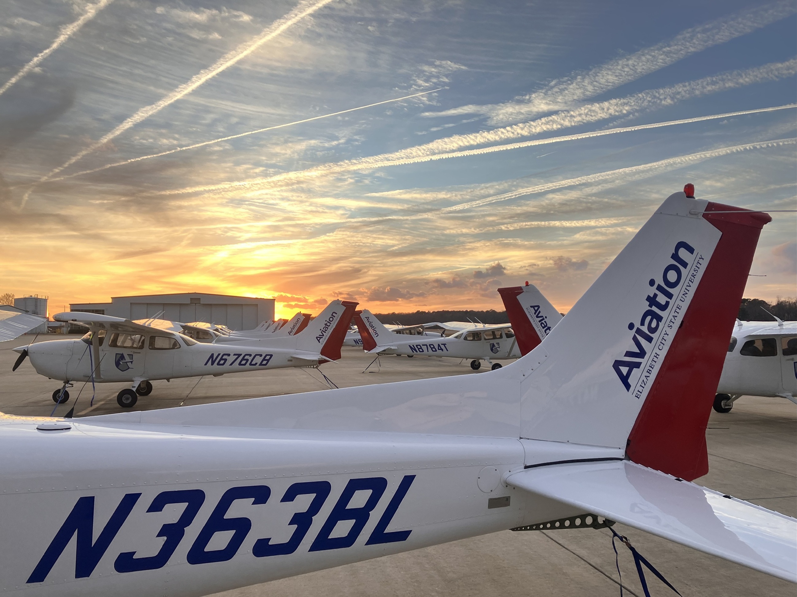 Cessnas on Ramp Cessnas on Ramp