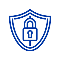 Lock and Shield Icon