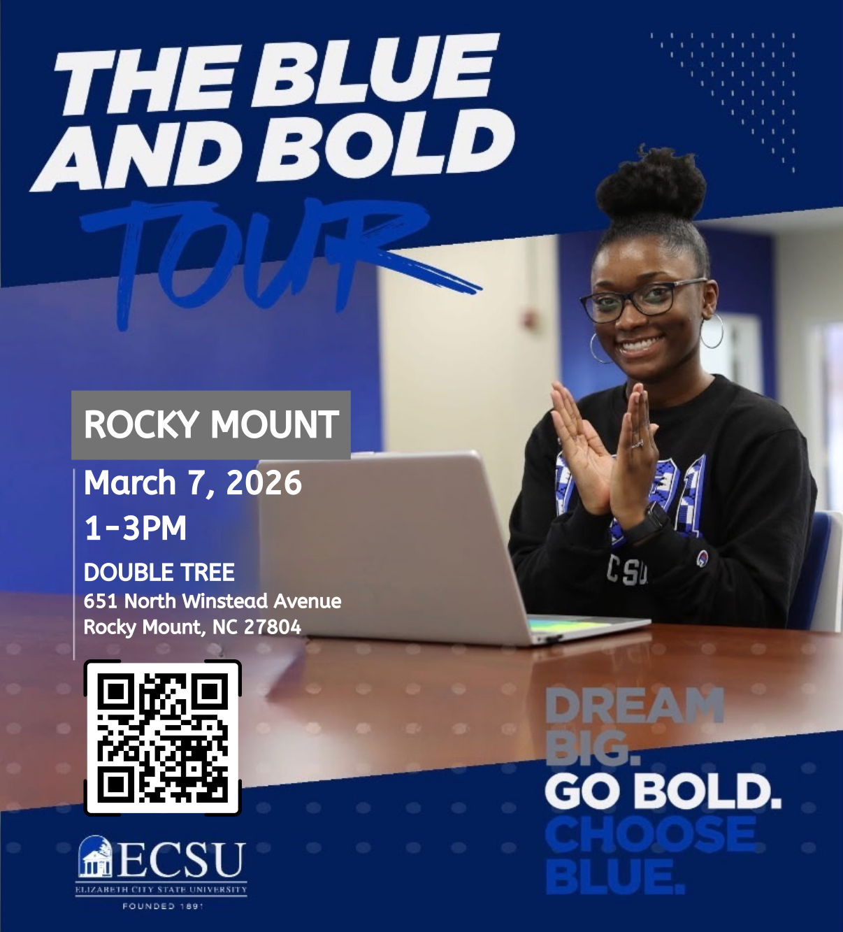 Rocky Mount Blue and Bold Flyer