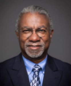 Denauvo Robinson, Board of Trustee Member, smiling in headshot