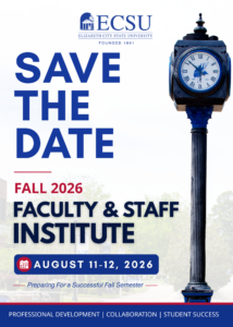 Save the Date Flyer for Fall 2026 Faculty & Staff Institute