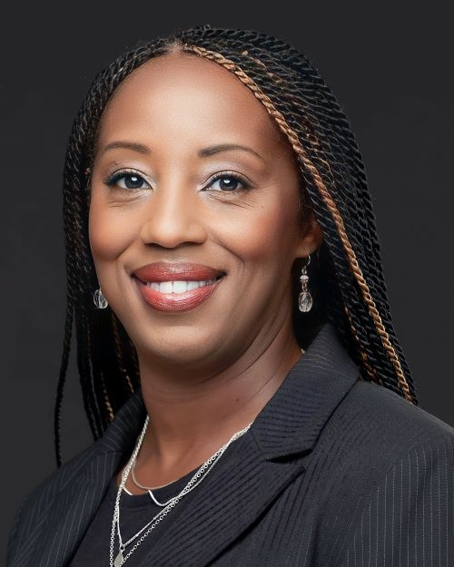 Kim White, Career Advisor for the Career Development Center, smiling in headshot