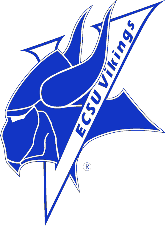 ECSU Athletic logo in color
