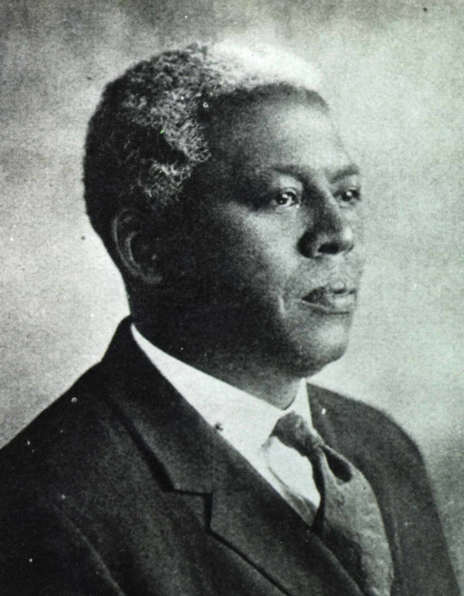 Side Profile shot of John Henry Bias, 2nd ECSU President