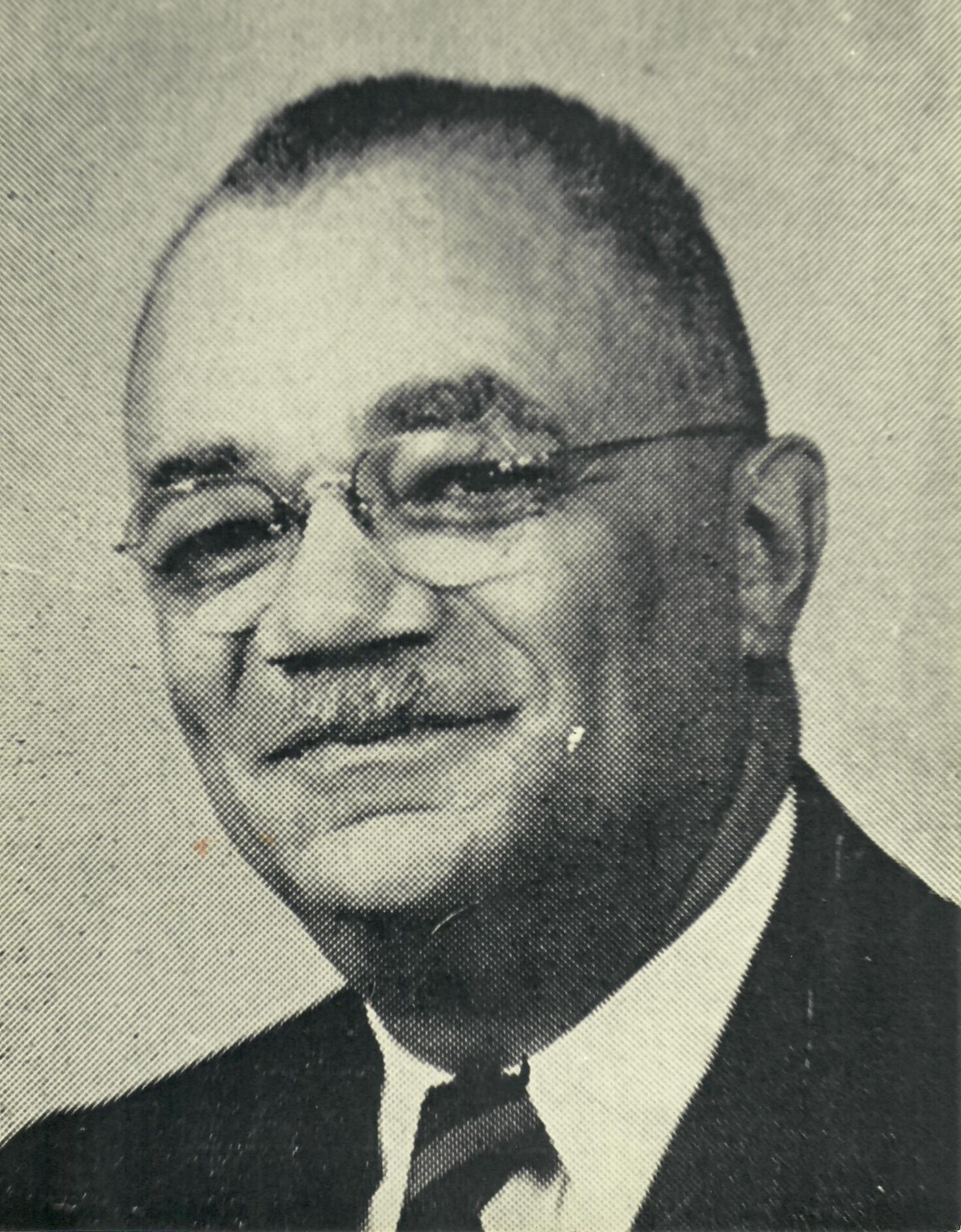 Black-and-white portrait of Sidney David Williams.